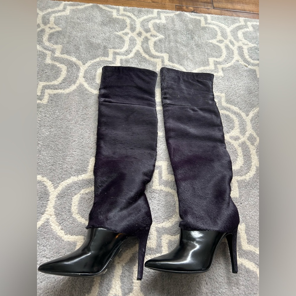 Pierre Hardy Black Heeled Boots - Picture 3 of 6
